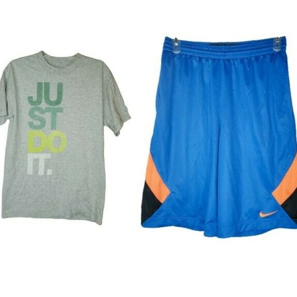 Nike Other - Nike Men's Bundle Basketball Shorts Tee Size M/L